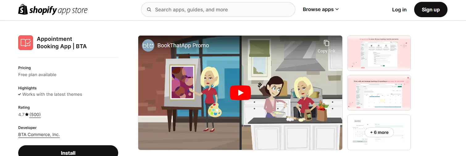 Appointment Booking App | BTA